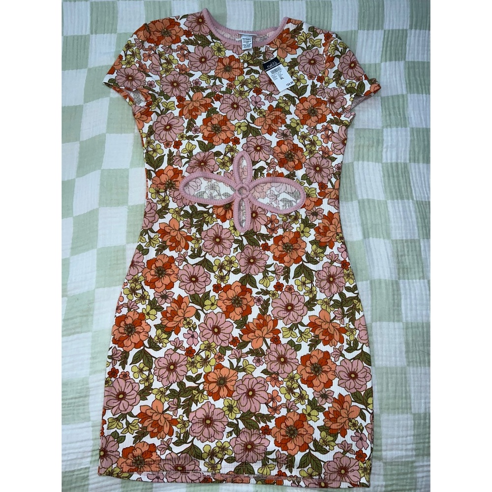 Floral Print Women's Dress